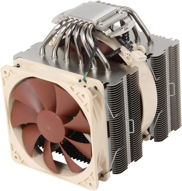 Alt view image 6 of 6 - Noctua NH-D14 SE2011 140mm and 120mm SSO CPU Cooler