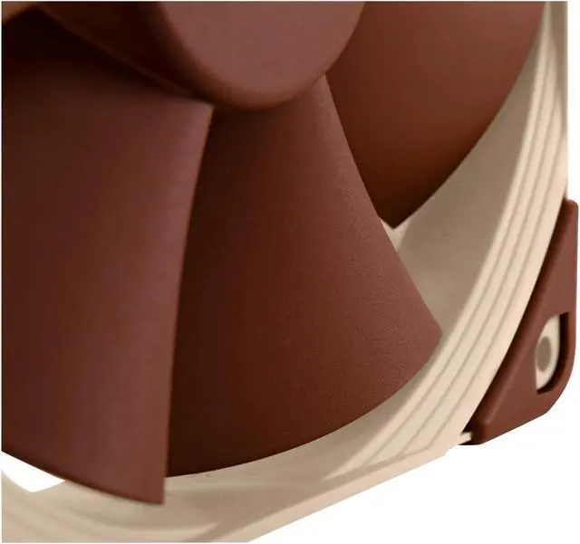 Alt view image 6 of 7 - Noctua NF-F12 PWM, Premium Quiet Fan, 4-Pin (120mm, Brown)