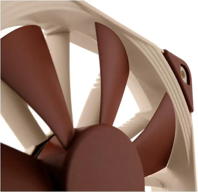Alt view image 5 of 7 - Noctua NF-F12 PWM, Premium Quiet Fan, 4-Pin (120mm, Brown)