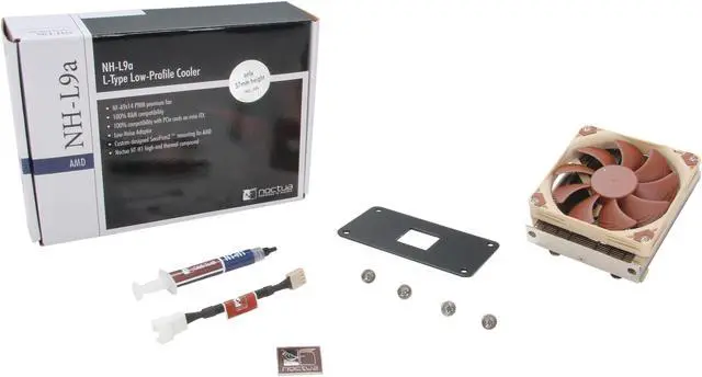 Alt view image 9 of 8 - Noctua NH-L9a 92mm SSO2 CPU Cooler