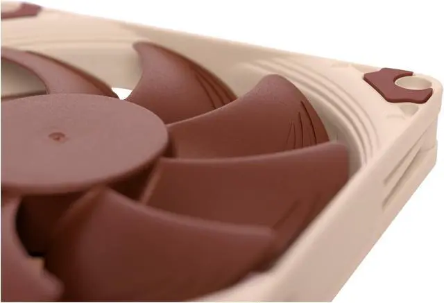 Alt view image 5 of 7 - Noctua NF-A9x14 PWM, Premium Quiet Fan, 4-Pin (92x14mm, Brown)