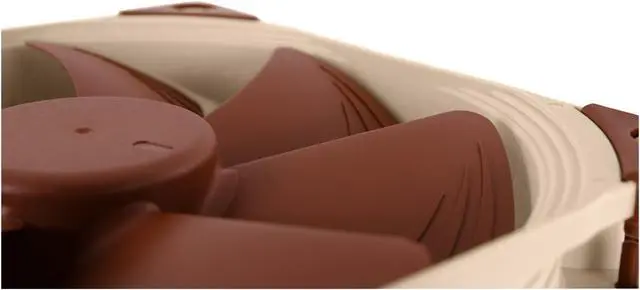 Alt view image 5 of 6 - Noctua NF-A14 ULN, Ultra Quiet Silent Fan, 3-Pin (140mm, Brown)