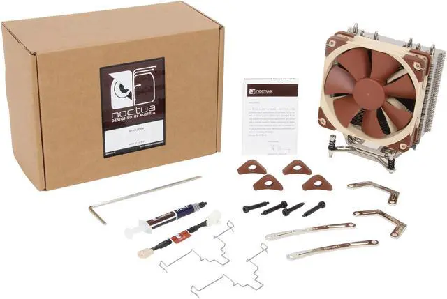 Alt view image 7 of 7 - Noctua NH-U12DXi4 120mm SSO2 CPU Cooler