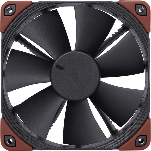 Alt view image 4 of 7 - Noctua NF-F12 iPPC-2000 PWM, Heavy Duty Cooling Fan, 4-Pin, 2000 RPM (120mm, Black)