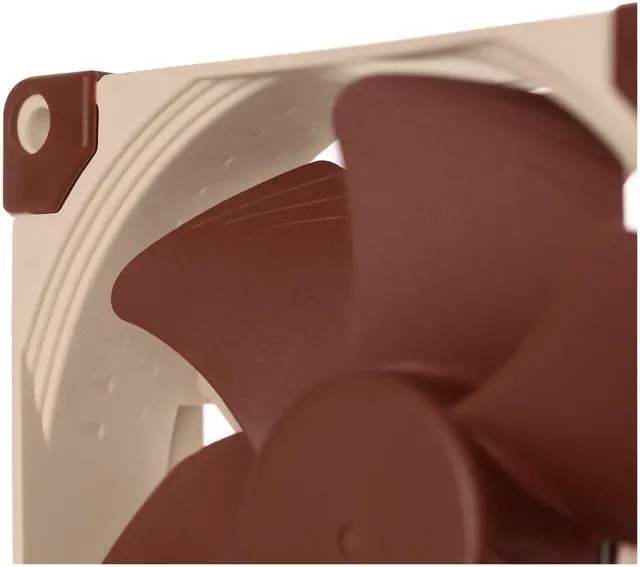 Alt view image 6 of 7 - Noctua NF-A9 PWM, Premium Quiet Fan, 4-Pin (92mm, Brown)