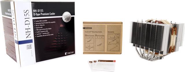 Alt view image 5 of 6 - Noctua NH-D15S, Premium Dual-Tower CPU Cooler with NF-A15 PWM 140mm Fan (Brown)