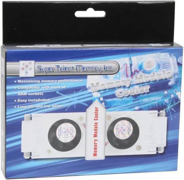 Alt view image 8 of 8 - Super Talent CA-MMC-B Fan & Heatsinks