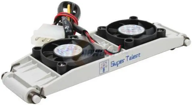 Alt view image 3 of 8 - Super Talent CA-MMC-B Fan & Heatsinks