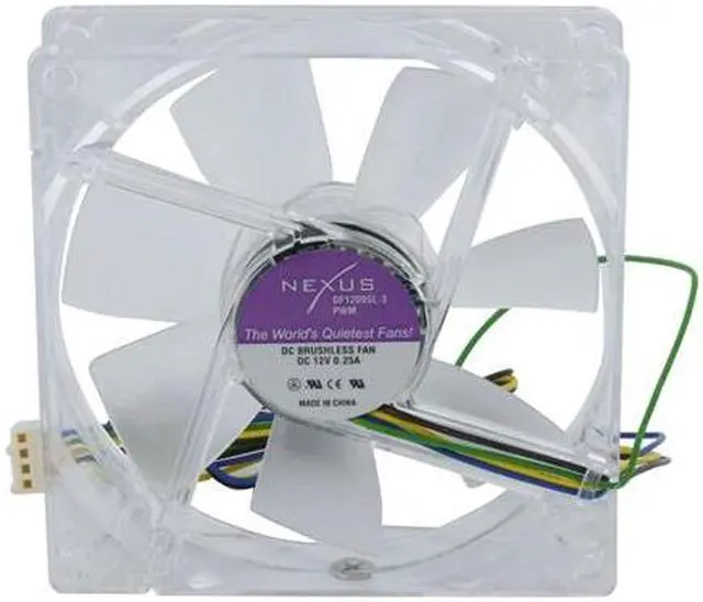Alt view image 8 of 9 - Nexus PWM Series DF1209SL-3PWM 92mm Case cooler