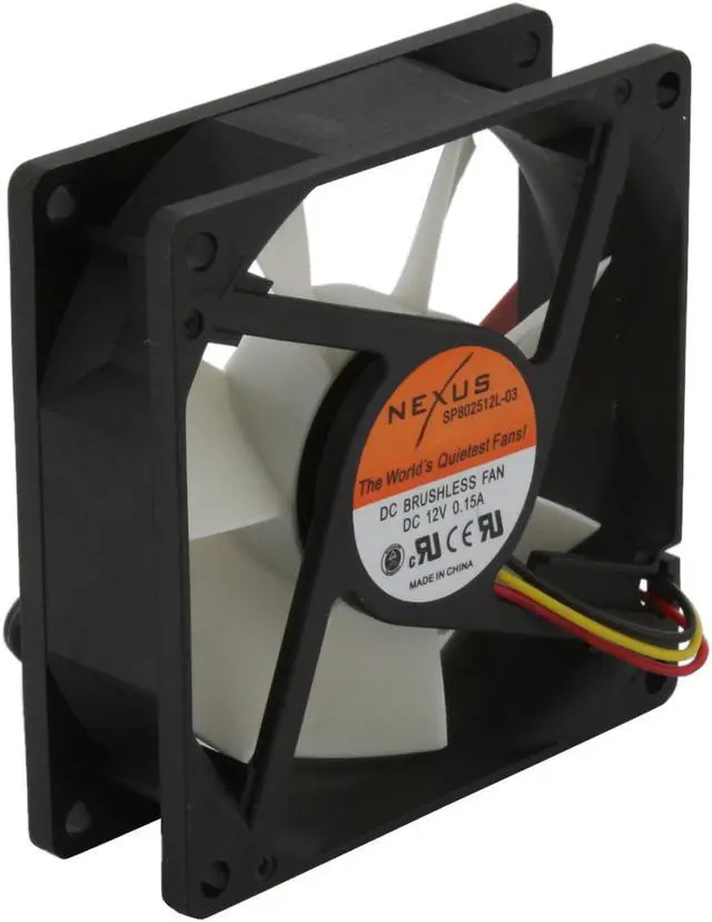 Alt view image 7 of 9 - Nexus SP802512L-03 80mm Case cooler