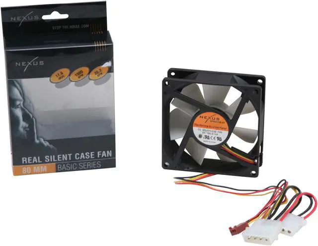 Alt view image 9 of 9 - Nexus SP802512L-03 80mm Case cooler