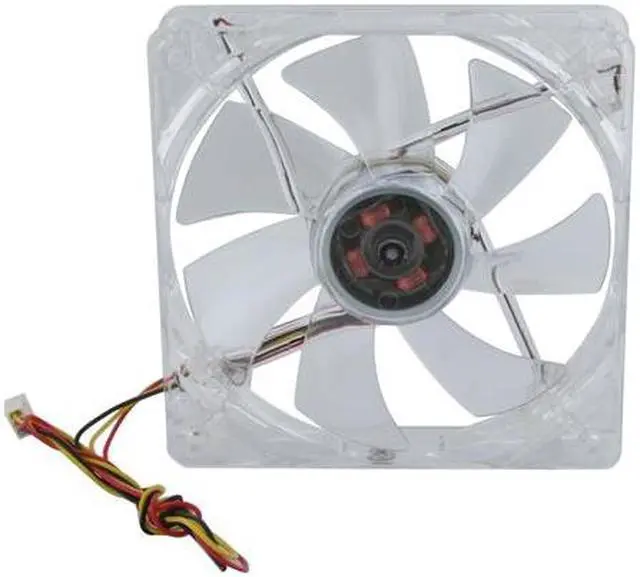 Alt view image 6 of 10 - Nexus LED D12SL-12WL White LED Case cooler