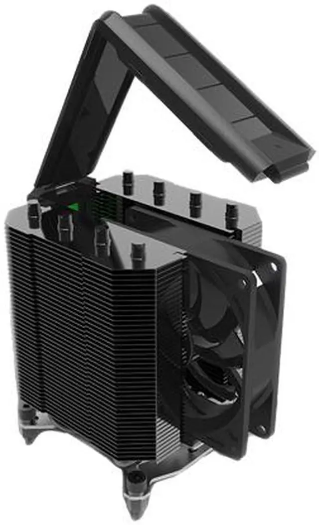 Alt view image 5 of 7 - Phononic HEX 2.0 Integrated 92mm CPU Cooler