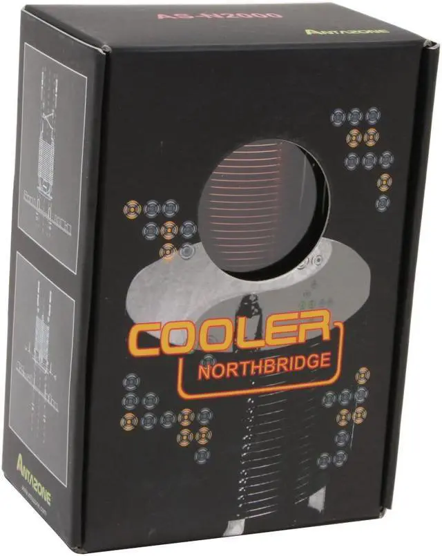 Alt view image 4 of 4 - ANTAZONE AS-N2000 Copper Heatsinks only