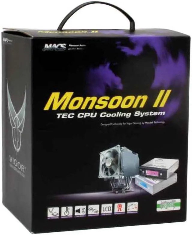 Alt view image 8 of 8 - VIGOR GAMING CLT-M2A 92mm Thermal Electric CPU Cooler