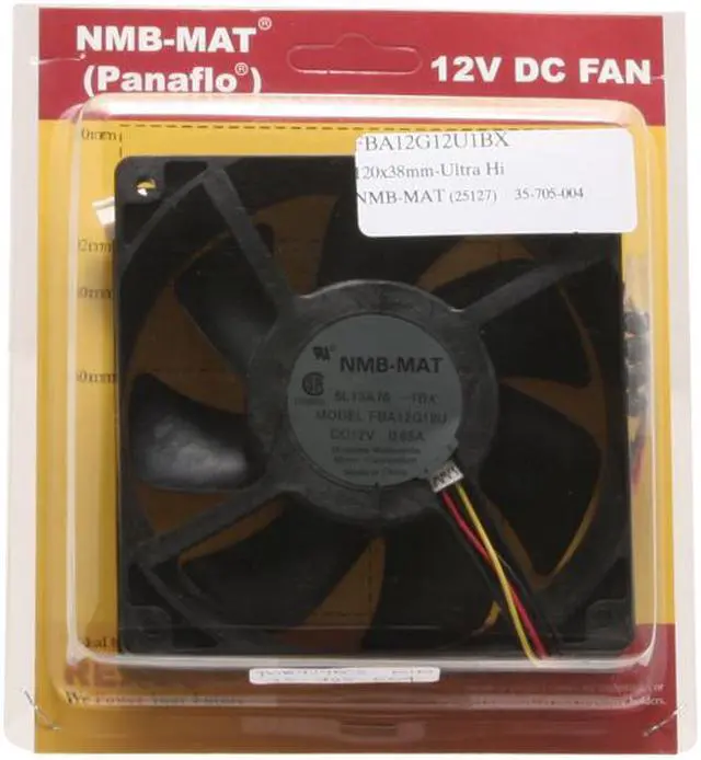 Alt view image 2 of 2 - Rexus NMB-MAT (Panaflo) 120mm Case Fan