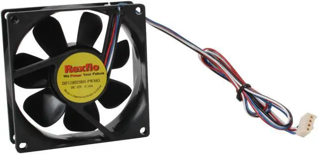 Main image of Rexflo DF128025BH-PWMG 80mm Case Fan