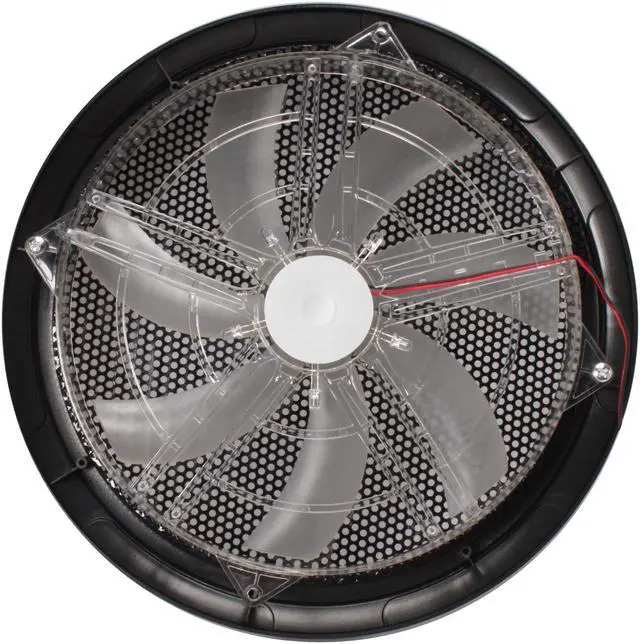 Alt view image 9 of 11 - Rexus Rexflo250mm Green 250mm Green LED Silent LED FAN