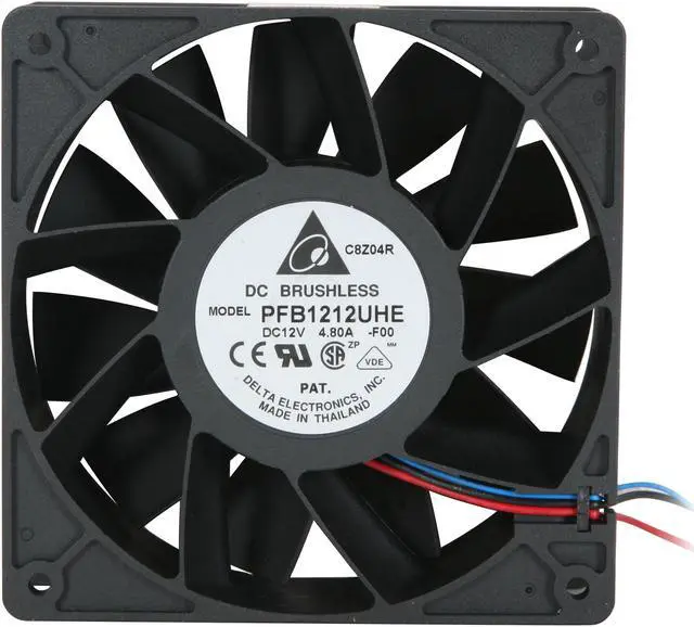 Alt view image 2 of 7 - 1ST PC CORP. PFB1212UHE-F00 Case Cooling Fan