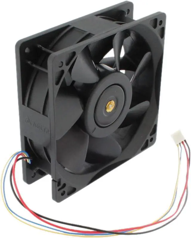 Alt view image 3 of 9 - Delta QFR1212GHE-PWM Case cooler