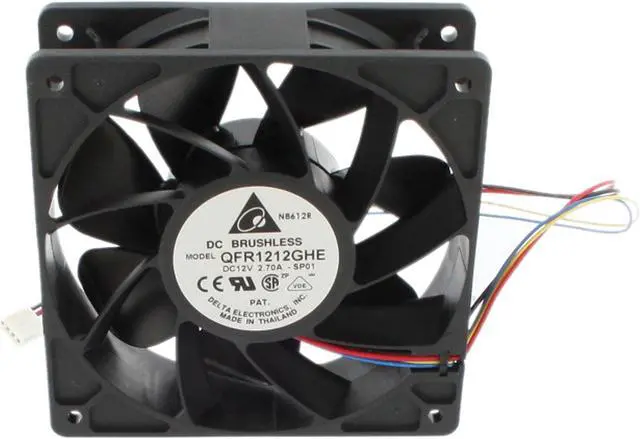 Alt view image 8 of 9 - Delta QFR1212GHE-PWM Case cooler