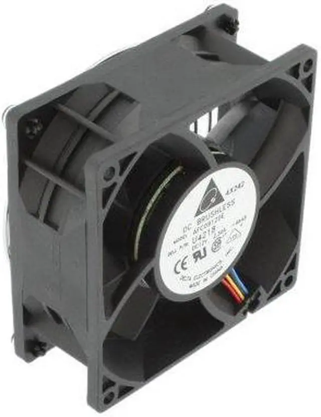 Alt view image 3 of 4 - Delta AFC0912DE-PWM 92 x 92 x 38mm Non-LED LED Case cooler