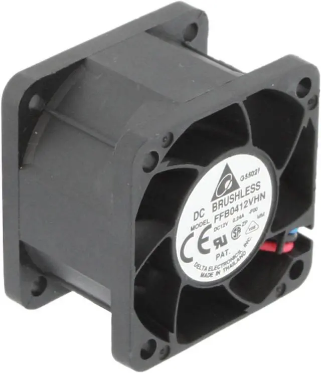 Alt view image 7 of 8 - Delta Electronics FFB0412VHN-F00 40mm Non-LED LED Case Cooler