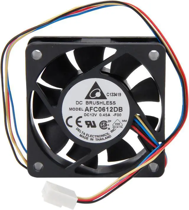 Alt view image 4 of 4 - Delta AFC0612DB-PWM 60mm Case cooler