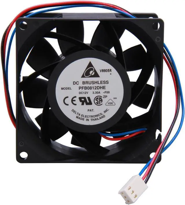Alt view image 2 of 6 - 1ST PC CORP. FN-PFB0812DHE-F00 80mm Case Fan
