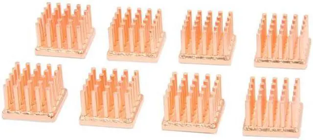 Main image of Enzotech BCC9 - Eight pack of copper heat sinks for BT878 chips