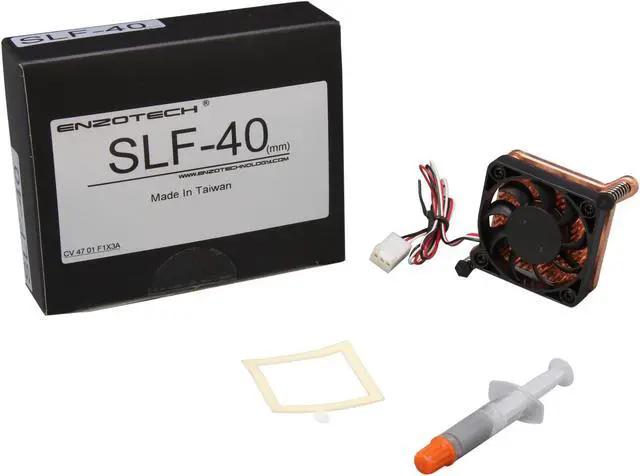 Alt view image 5 of 5 - Enzotech SLF-40(mm) Forged copper 1100 Fan & Heatsinks