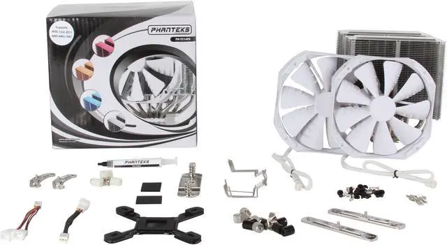Alt view image 9 of 8 - Phanteks PH-TC14PE 140mm UFB (Updraft Floating Balance) CPU Cooler