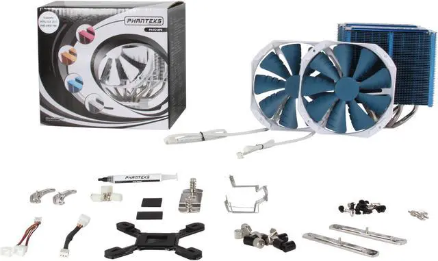 Alt view image 7 of 6 - Phanteks PH-TC14PE_BL 140mm UFB (Updraft Floating Balance) CPU Cooler