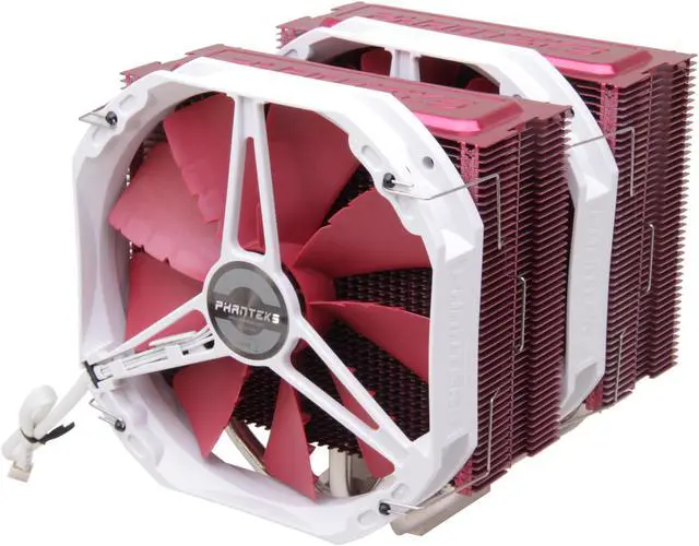 Alt view image 2 of 7 - Phanteks PH-TC14PE_RD 140mm UFB (Updraft Floating Balance) CPU Cooler