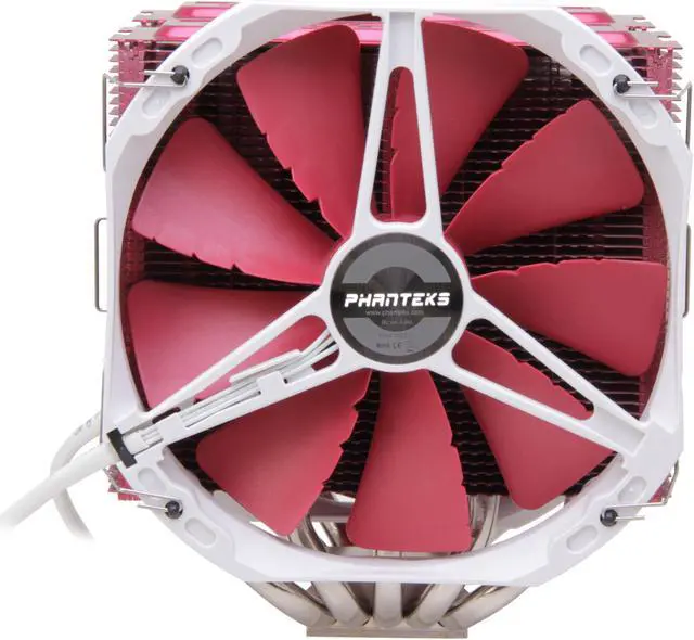 Alt view image 3 of 7 - Phanteks PH-TC14PE_RD 140mm UFB (Updraft Floating Balance) CPU Cooler