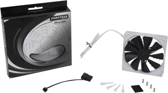 Alt view image 5 of 5 - Phanteks PH-F120S_BK Case Fan