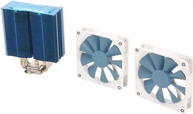 Alt view image 2 of 9 - Phanteks PH-TC12DX_BL Dual 120mm PWM CPU Cooler