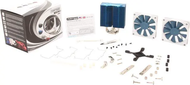 Alt view image 9 of 9 - Phanteks PH-TC12DX_BL Dual 120mm PWM CPU Cooler