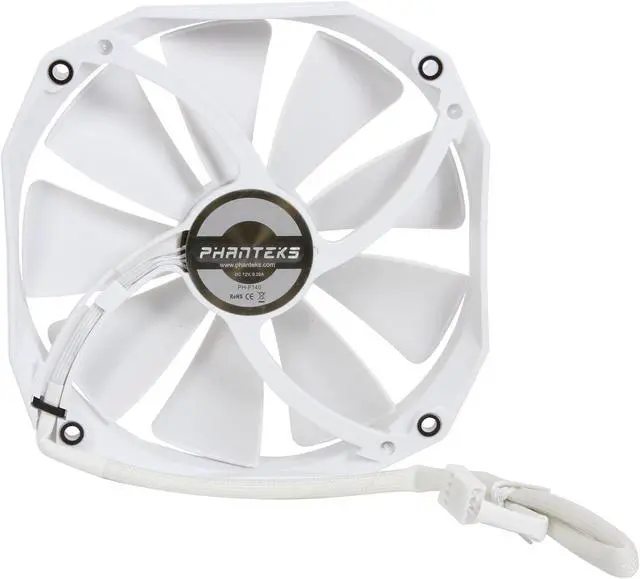 Alt view image 4 of 7 - Phanteks PH-F140HP PH-F140HP_WT 140mm CPU Cooler Fan