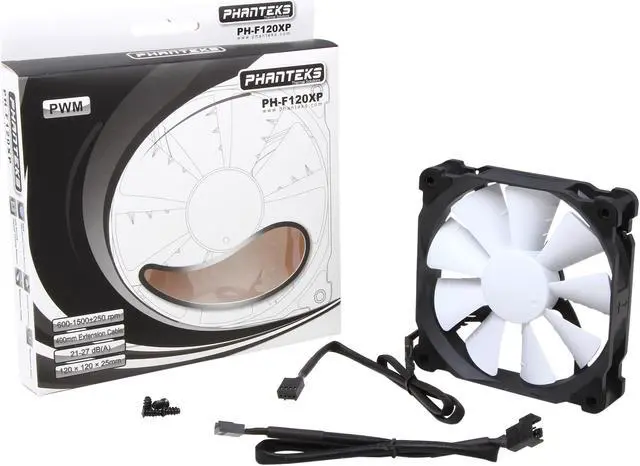 Alt view image 6 of 5 - Phanteks PH-F120XP_BK PWM Case Fan