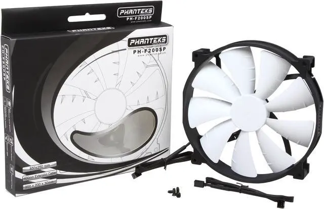 Alt view image 5 of 4 - Phanteks PH-F200SP_BK 200 mm Case Fan