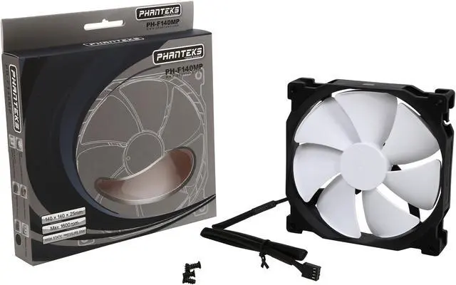 Alt view image 6 of 5 - Phanteks PH-F140MP 140 mm PWM, High Static Pressure Radiator Fan