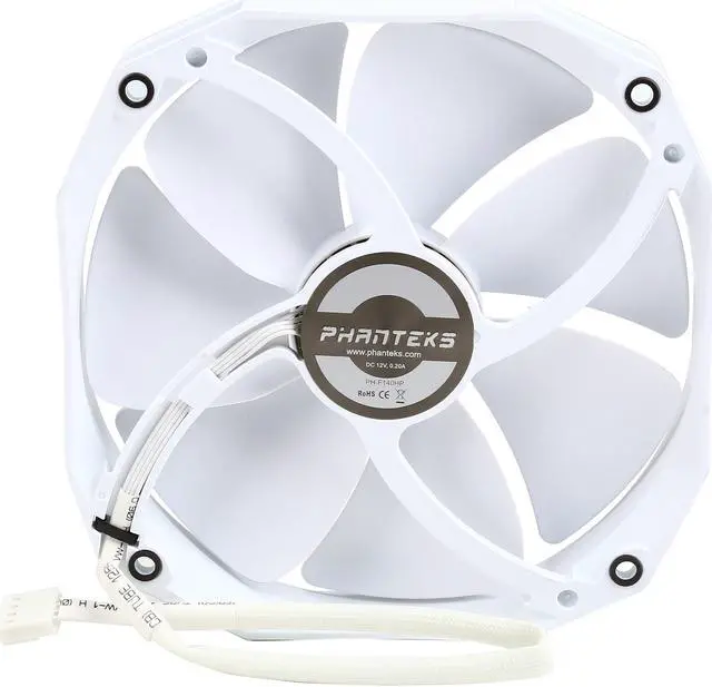 Alt view image 4 of 5 - Phanteks PH-F140HP II PH-F140HP_WT 2 140mm PWM Fan