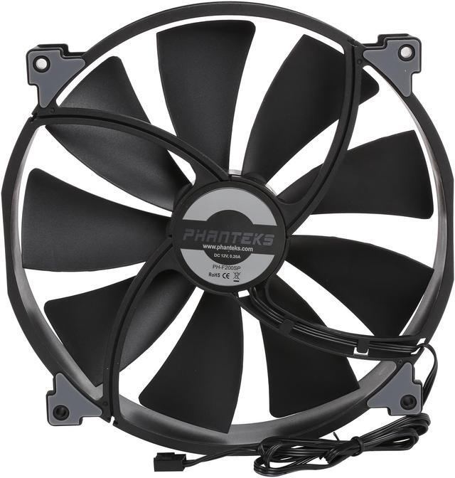Alt view image 4 of 5 - Phanteks PH-F200SP 200mm Premier Case Fan Black color edition