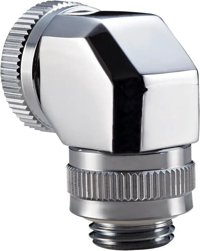 Alt view image 3 of 4 - Phanteks PH-RA90_CR12 12mm Hard Tube Rotary Fitting 90