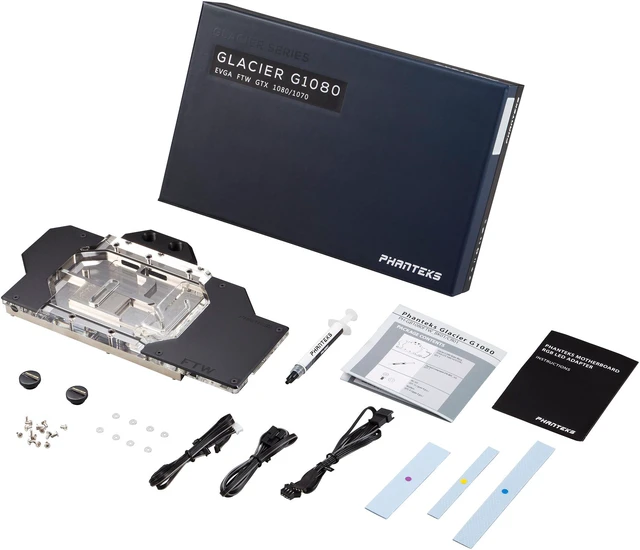 Alt view image 6 of 9 - PHANTEKS PH-GB1080FTW_BK01 Glacier G1080 EVGA FTW GPU Water Block