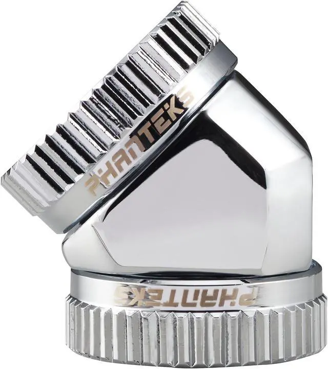 Main image of Phanteks Glacier Series Fittings PH-A45_CR_16 16MM Hard Tube Adapter 45