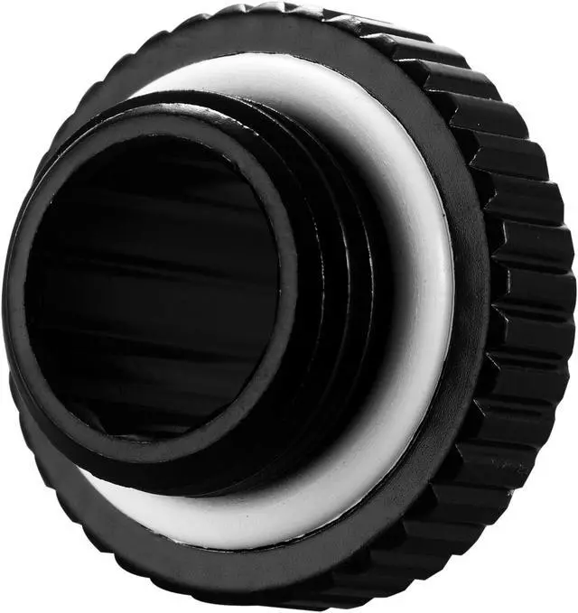 Alt view image 2 of 3 - Phanteks Glacier Series Fittings PH-MMA_BK_G1/4 Male-Male 5MM Extension