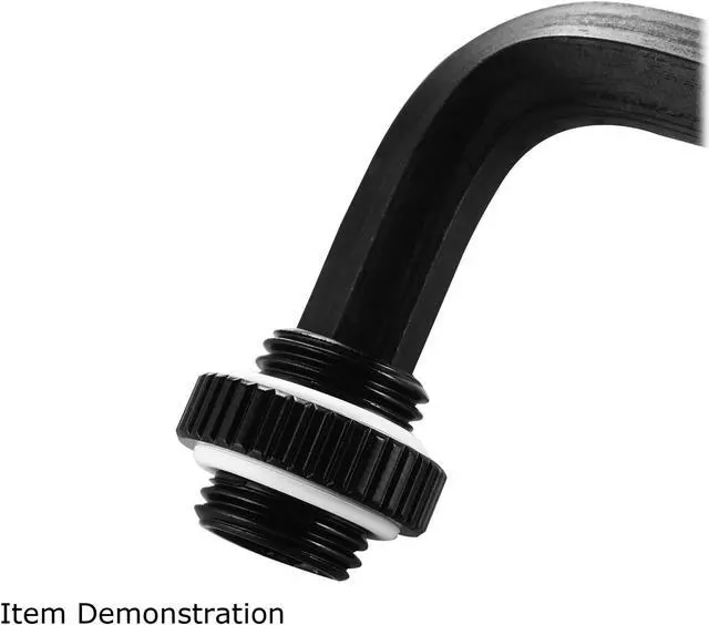 Alt view image 3 of 3 - Phanteks Glacier Series Fittings PH-MMA_BK_G1/4 Male-Male 5MM Extension