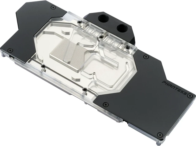 Main image of Phanteks PH-GB2080FE for RTX 2080 Founder Edition, Nickel-Plated Copper Base, Aluminum Cover, Acrylic cover, RGB Lighting, Full Water Block, Satin Black Edition.